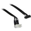 Set 3 ventilatoare Inter-Tech Argus RS-04 120mm si banda LED iluminare RGB