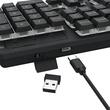 Kit tastatura si mouse wireless Redragon S107 Gaming Essentials KS iluminare RGB