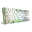 Kit tastatura mecanica si mouse Redragon Ultimate Gaming Rig albe iluminare RGB