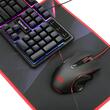 Kit gaming Redragon S137 Gaming Essentials 4 in 1 negru iluminare RGB