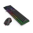 Kit gaming Redragon S137 Gaming Essentials 4 in 1 negru iluminare RGB