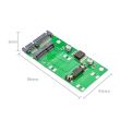 Adaptor Orico S22PTMS mSATA – SATA verde