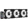 Set 3 ventilatoare Aerocool Saturn 12F 120mm aRGB Pro
