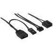 Set 3 ventilatoare Aerocool Saturn 12F 120mm aRGB Pro