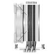Cooler procesor ID-Cooling SE-224-XTS alb