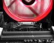 Cooler procesor ID-Cooling SE-224M iluminare rosie