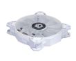 Ventilator ID-Cooling SF-12025 transparent iluminare alba