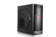 Carcasa Segotep AND neagra cu rosu sursa 500W