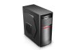 Carcasa Segotep AND neagra cu rosu sursa 500W