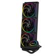 Cooler procesor cu lichid cu display ID-Cooling SL360 negru iluminare aRGB
