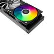 Cooler procesor cu lichid cu display ID-Cooling SL360 XE negru iluminare aRGB