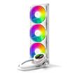 Cooler procesor cu lichid cu display ID-Cooling SL360 XE alb iluminare aRGB