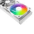 Cooler procesor cu lichid cu display ID-Cooling SL360 XE alb iluminare aRGB