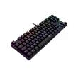 Tastatura mecanica T-Dagger Bora neagra iluminare Rainbow