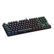 Tastatura mecanica T-Dagger Bora neagra iluminare Rainbow