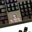Tastatura mecanica T-Dagger Pavones neagra iluminare rainbow