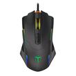 Mouse gaming T-Dagger Beifadier negru iluminare RGB