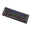 Kit tastatura si mouse T-Dagger Main Force negru iluminare Rainbow