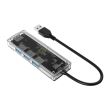 HUB USB Orico TA1U3-4A 4 port-uri USB 3.0 transparent