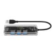 HUB USB Orico TA1U3-4A 4 port-uri USB 3.0 transparent