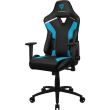 Scaun gaming Thunder X3 TC3 negru cu albastru