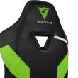 Scaun gaming Thunder X3 TC3 negru cu verde