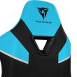 Scaun gaming Thunder X3 TC5 Max negru cu albastru