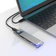 Rack SSD Orico TCM2-C3 USB 3.1 NVMe M.2 transparent