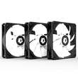 Set 3 ventilatoare ID-Cooling TF-12025 120mm iluminare aRGB