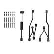 Set 3 ventilatoare ID-Cooling TF-12025 120mm iluminare aRGB