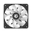 Set 3 ventilatoare ID-Cooling TF-12025 Pro 120mm negru iluminare aRGB