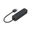 HUB USB Orico TWU3-4A 4 port-uri USB 3.0 negru