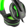 Casti T-Dagger Cook negre cu verde