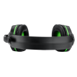Casti T-Dagger Cook negre cu verde