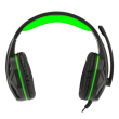 Casti T-Dagger Cook negre cu verde