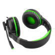 Casti T-Dagger Caucasus negre cu verde