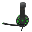 Casti T-Dagger Caucasus negre cu verde