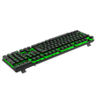 Tastatura gaming T-Dagger Liner neagra iluminare LED