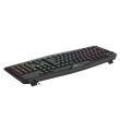 Tastatura gaming T-Dagger Submarine neagra iluminare RGB			