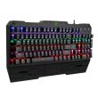 Tastatura mecanica T-DAGGER Battleship Rainbow neagra