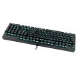 Tastatura mecanica T-DAGGER Escort Red Switch neagra