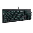 Tastatura mecanica T-DAGGER Escort Red Switch neagra