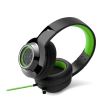 Casti gaming Edifier V4 negre cu verde