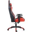 Scaun gaming Inaza Victus negru cu rosu