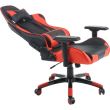 Scaun gaming Inaza Victus negru cu rosu