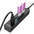 HUB USB Orico W8PH4-U3 USB 3.0 negru