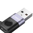 Adaptor Orico WAC USB Type A - USB Type-C negru cu gri