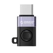 Adaptor Orico WBC MicroUSB - USB Type-C negru cu gri