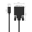 Cablu Orico XC-205-18 Usb Type-C – DVI negru