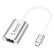 Adaptor Orico XD-102 USB Type C catre VGA argintiu